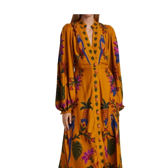 farm rio valentina maxi dress FARM Rio Black Latin Roses 3d Flower One-Shoulder Draped Maxi Dress, Latin Roses Black / XXS